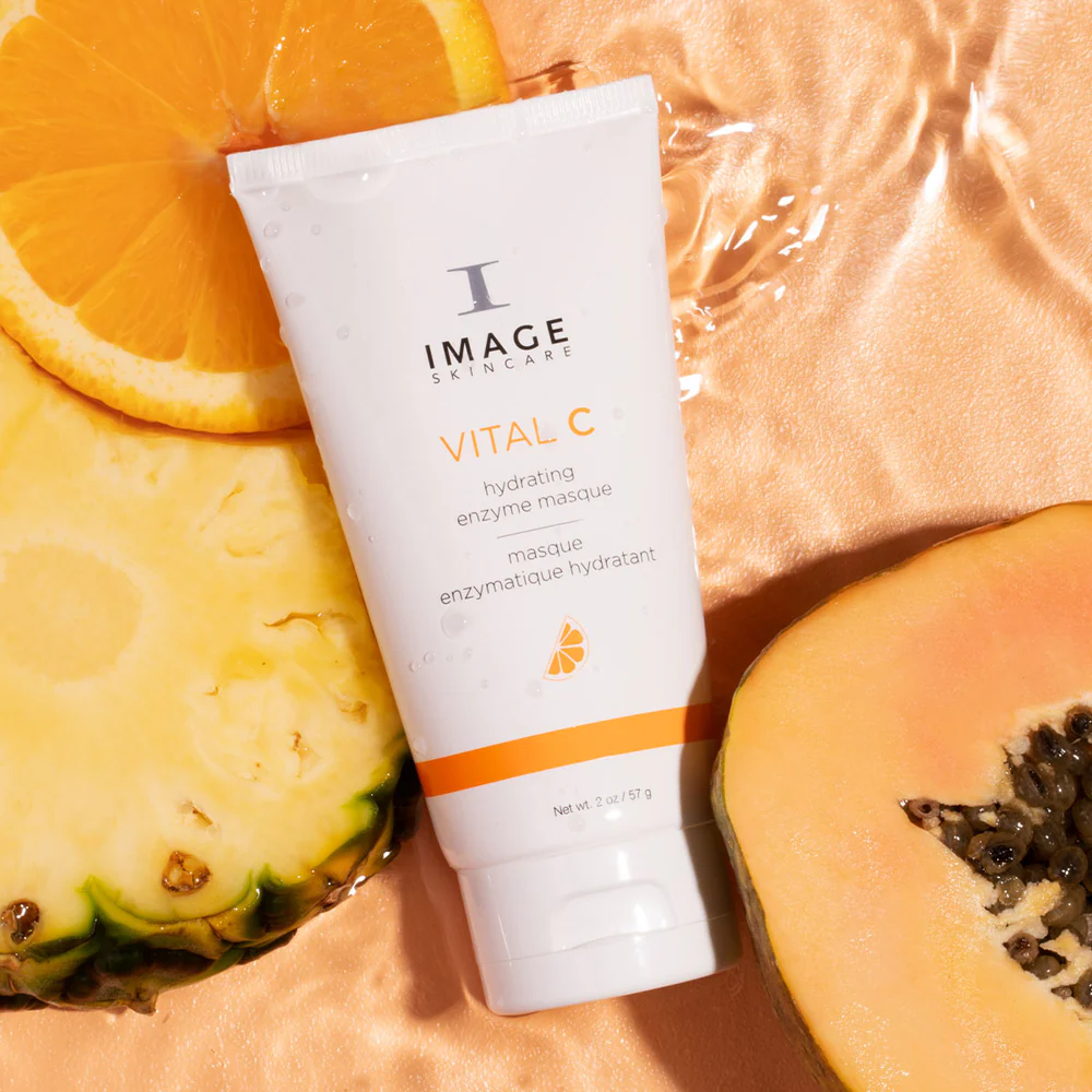 IMAGE Skincare Vital C Drėkinamoji veido kaukė su fermentais