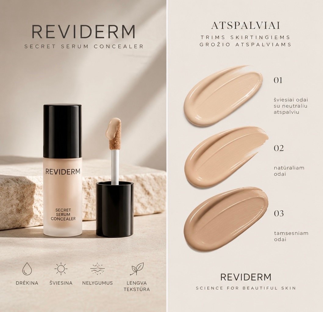 Reviderm Secret Serum Concealer maskuoklis