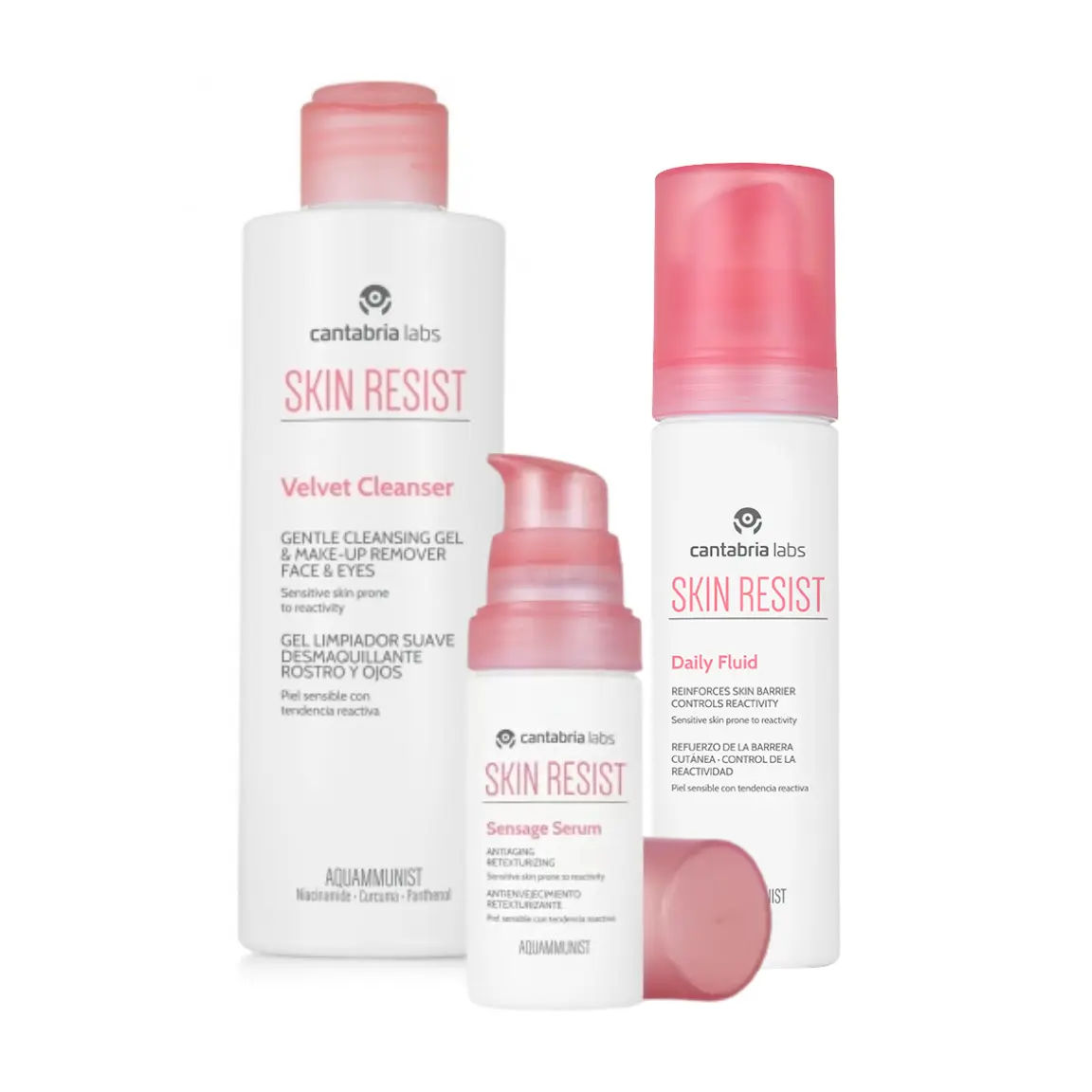 Rinkinys - Skin Resist jautriai odai