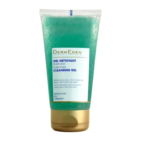 Veido-prausiklis-su-salicilo-rugstimi-DERMEDEN-PURIFYING-CLEANSING-GEL odosreceptai.lt Dermeden prausiklis