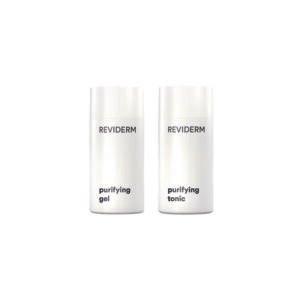 Reviderm Purifying valiklis & tonikas kelioninis kiekis 2x50ml