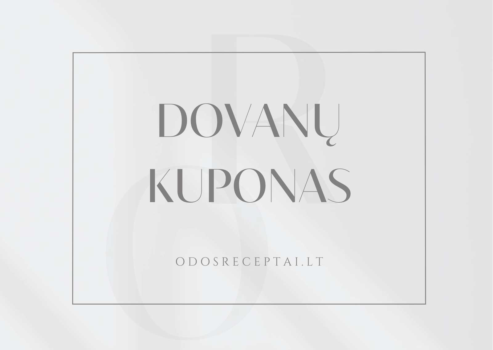 Dovanų kuponas - 250 EUR
