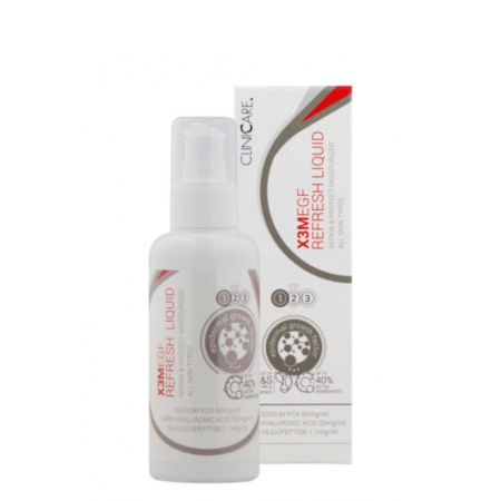Clinicare EGF EXTRA REFRESH Tonikas prieš odos senėjimą, odos atjauninimui, 100 ml