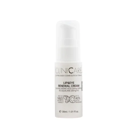 Clinicare Lip & Eye Renewal Cream / Akių ir lūpų atjauninantis kremas, 30 ml