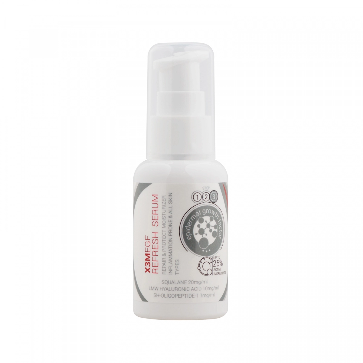 Clinicare EGF EXTRA REFRESH Serumas prieš odos senėjimą, odos atjauninimui, 50 ml