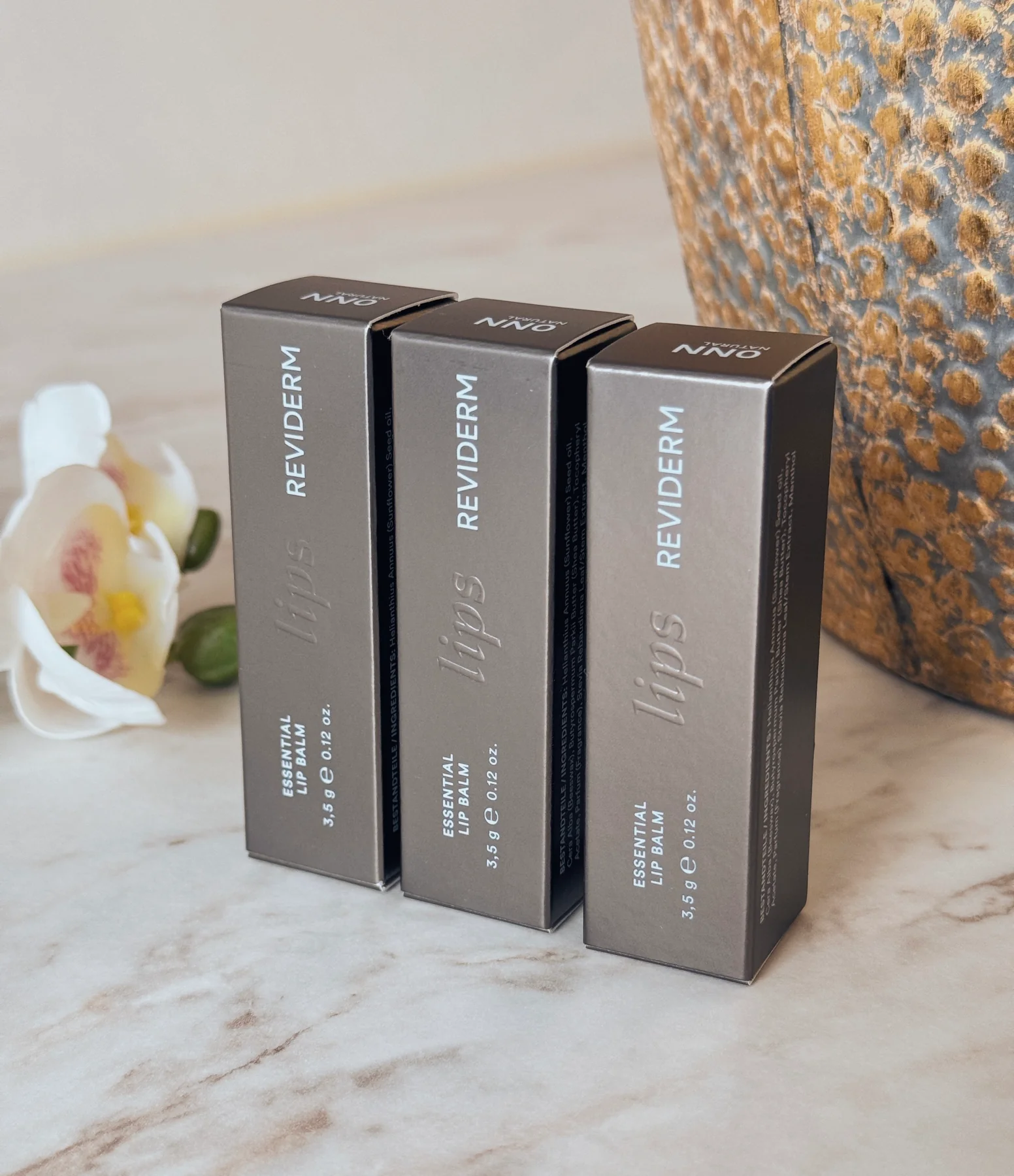 Reviderm Essential Lip Balm lūpų balzamas, 3,7 ml