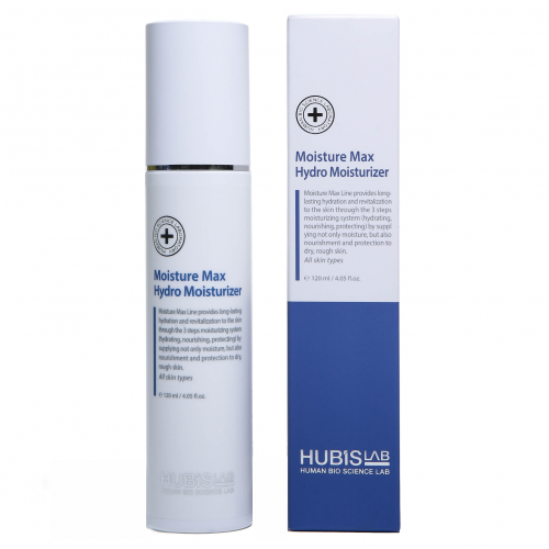 HUBISLAB Moisture Max Hydro veido drėkiklis, 120ml.