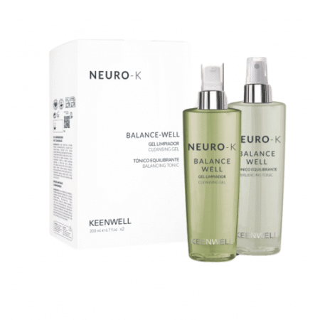 KEENWELL Neuro-K rinkinys odos pH balansui (valomasis gelis + tonikas)