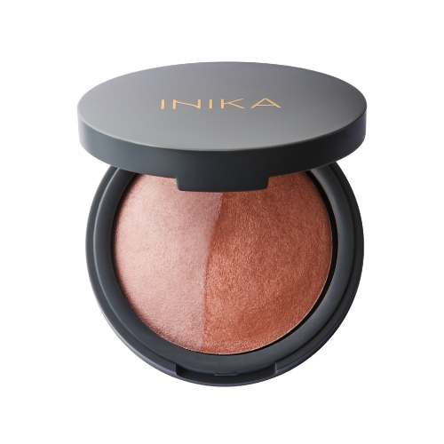 INIKA ORGANIC KOMPAKTINIAI MINERALINIAI SKAISTALAI DUO, 6.5 g