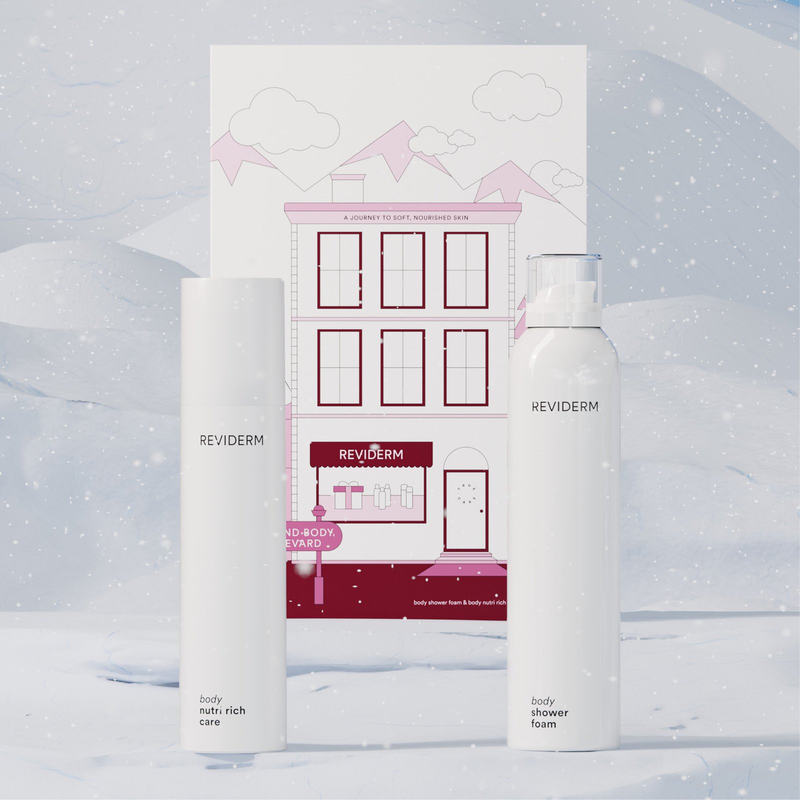 REVIDERM Bath and body kūno priežiūros rinkinys 2025