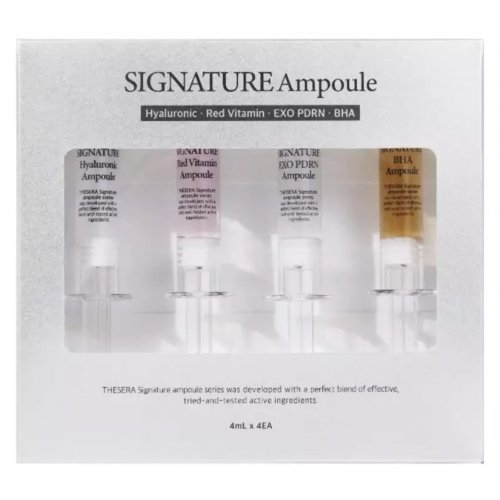 THESERA Signature ampulių rinkinys su egzosomomis, 4x4 ML