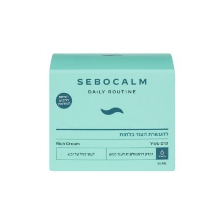 SeboCalm Drėkinantis praturtintas kremas, 50ml.