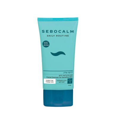 SeboCalm Facial Cleanser - Prausimosi želė jautriai veido odai, 150ml.