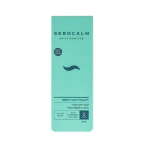 SeboCalm Rich Night Cream - Naktinis praturtintas drėkinamasis kremas