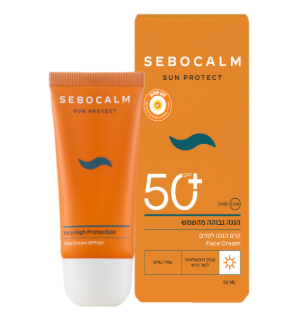 SEBOCALM apsauginis mineralinis kremas SPF 50