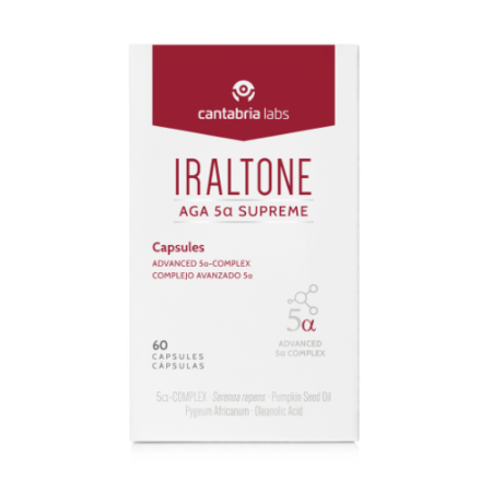 CANTABRIA LABS IRALTONE AGA 5-ALFA SUPREME KAPSULĖS, 60 KAPSULIŲ CANTABRIA LABS IRALTONE AGA 5-ALFA SUPREME KAPSULĖS, 60 KAPSULIŲ