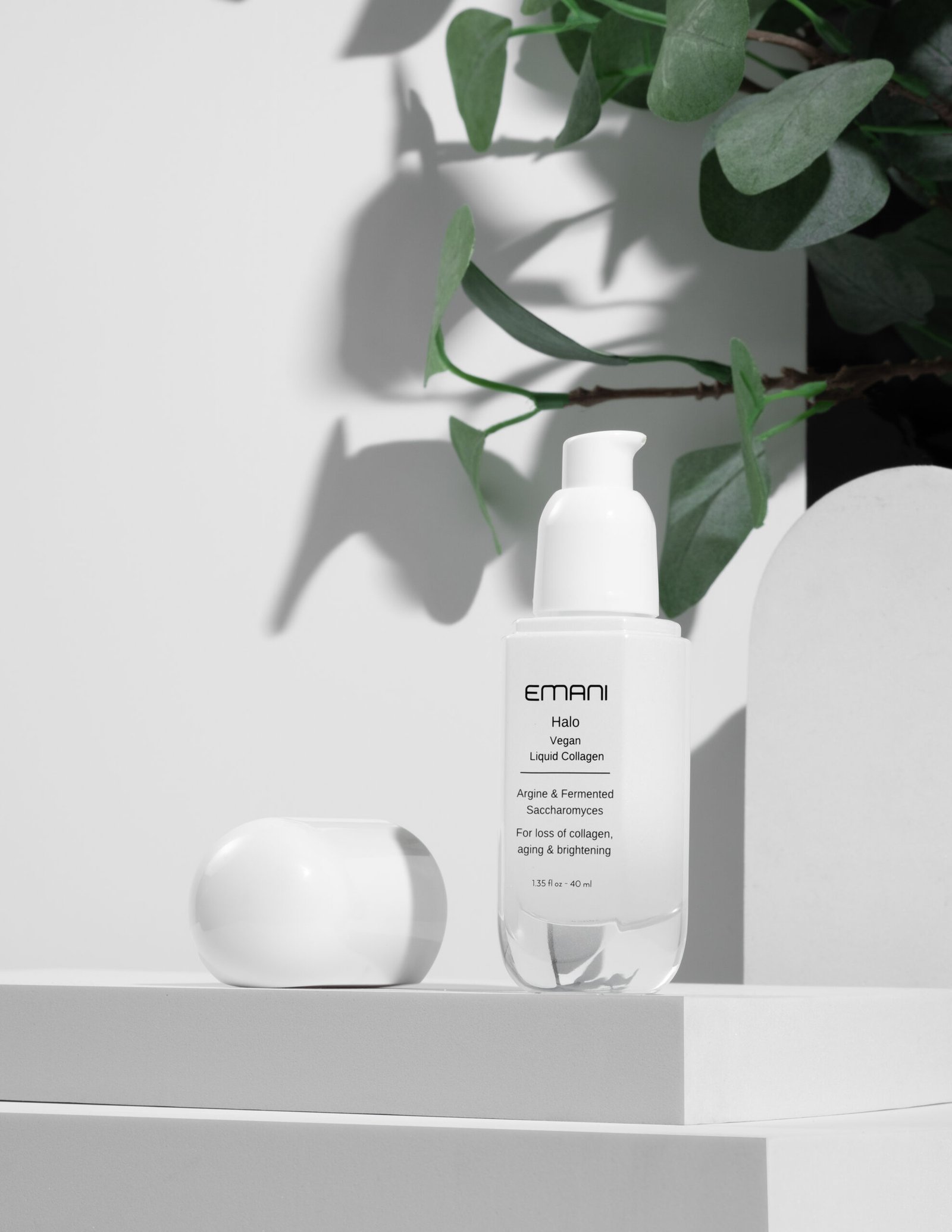 EMANI kolageno serumas "Halo Vegan Liquid Collagen", 35 ml