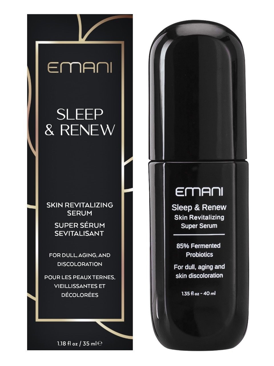 EMANI naktinis veido serumas Sleep & Renew