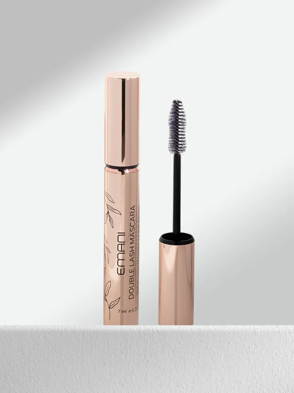 EMANI blakstienų tušasserumas Double Lash Mascara, 7 ml