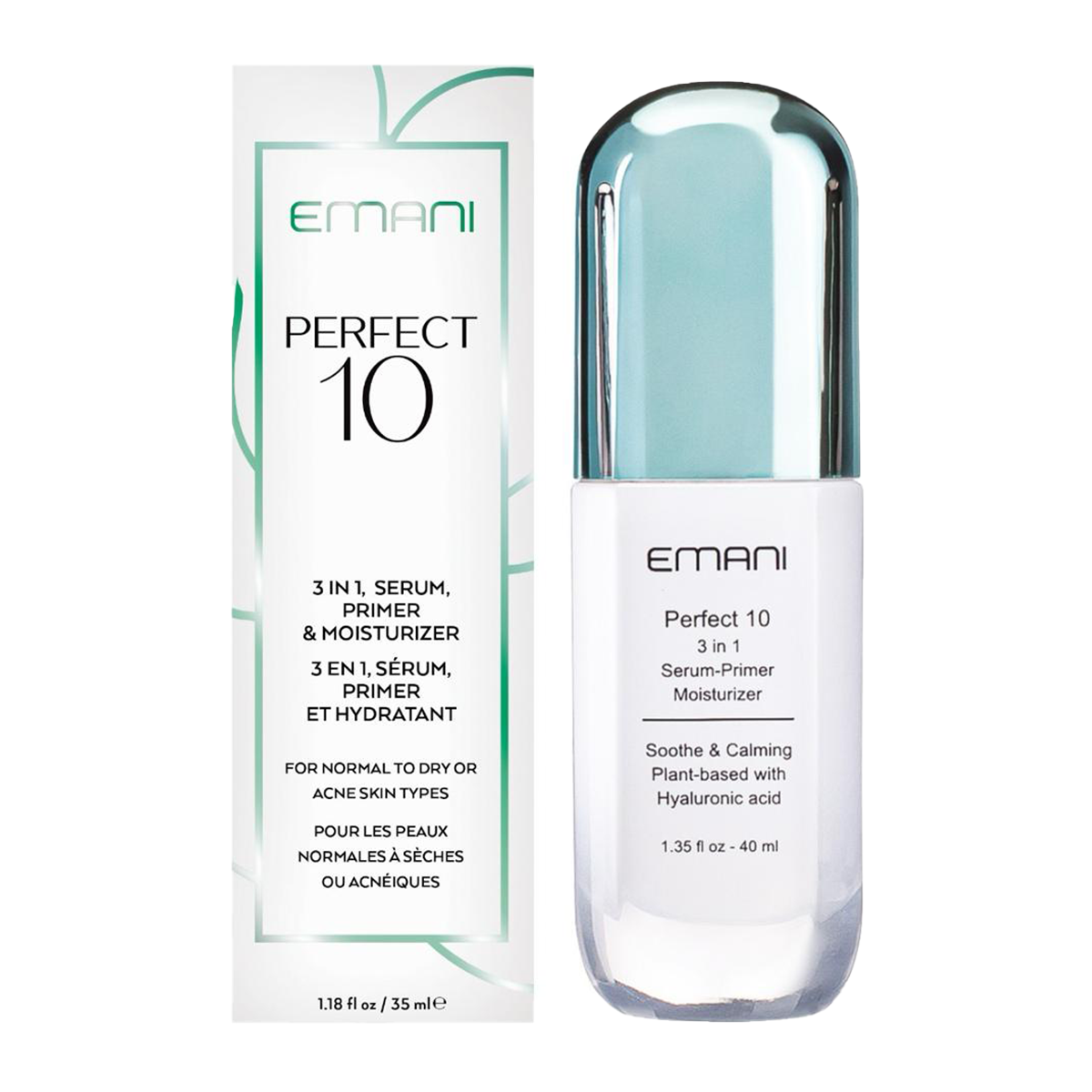 EMANI veido serumas - makiažo bazė Perfect 10 Primer Serum