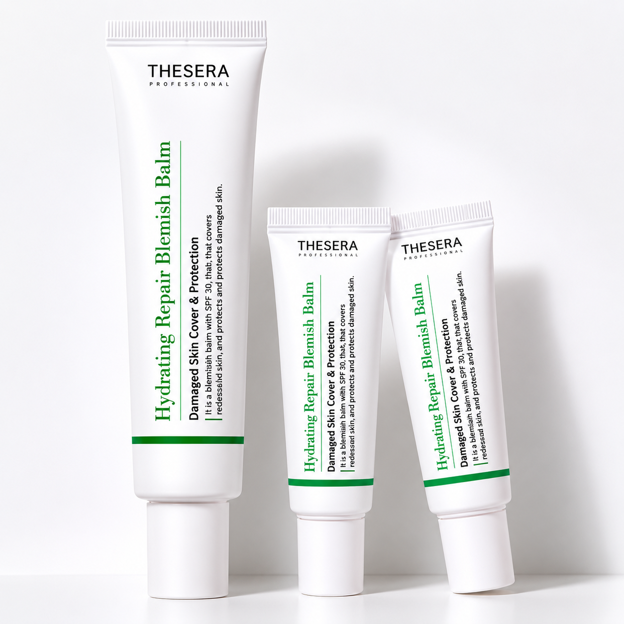 THESERA HYDRATING REPAIR BLEMISH BALM VEIDO KREMAS SU SPALVA SPF30, 10ml