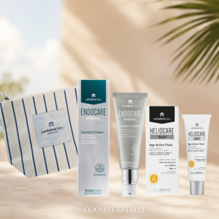 ENDOCARE & HELIOCARE vasaros rinkinys brandžiai odai su SPF