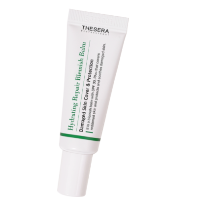 THESERA HYDRATING REPAIR BLEMISH BALM VEIDO KREMAS SU SPALVA SPF 30, 10 ML (2 ATSPALVIS)