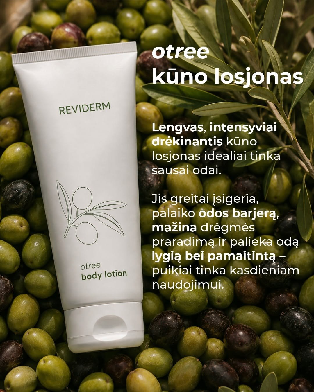Reviderm Otree kūno losjonas, 200 ml
