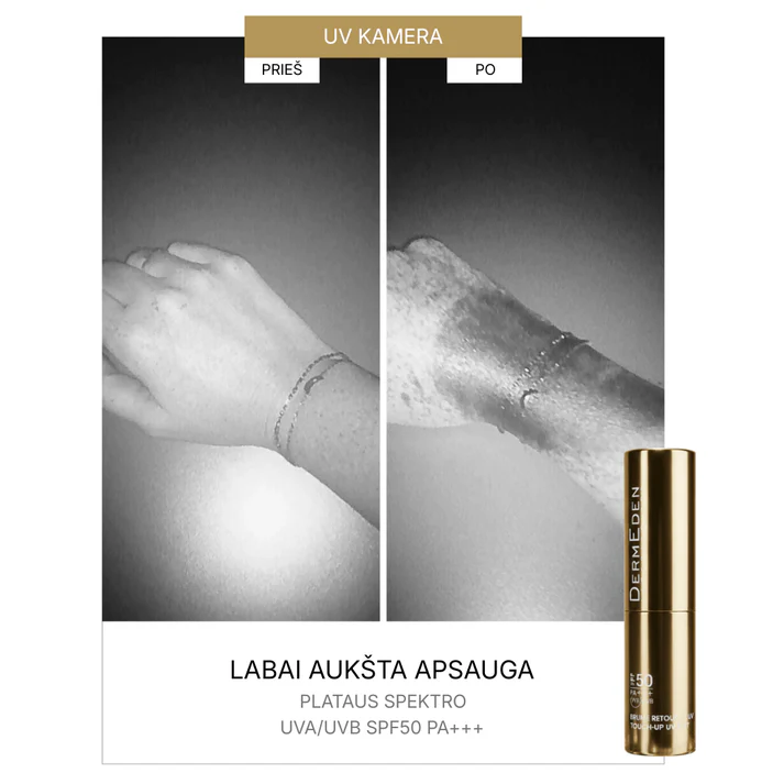 apsaugine-UV-apsaugos-dulksna-kamera-TOUCH-UP-MIST-SPF50-dermeden DermEden Apsauginė UV dulksna TOUCH UP MIST SPF50