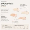DERMEDEN DD kremas su SPF 50, light tono mėginėliss DERMEDEN DD kremas su SPF 50, medium tono mėginėlis